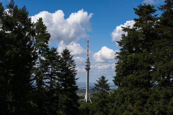 New TV tower at Avala