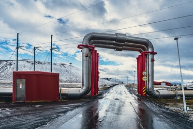 instagram spots in Iceland - Krafla power station