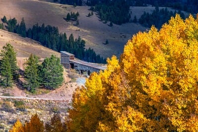 photo spots in Colorado - View of Last Chance Silver Mine, Creede