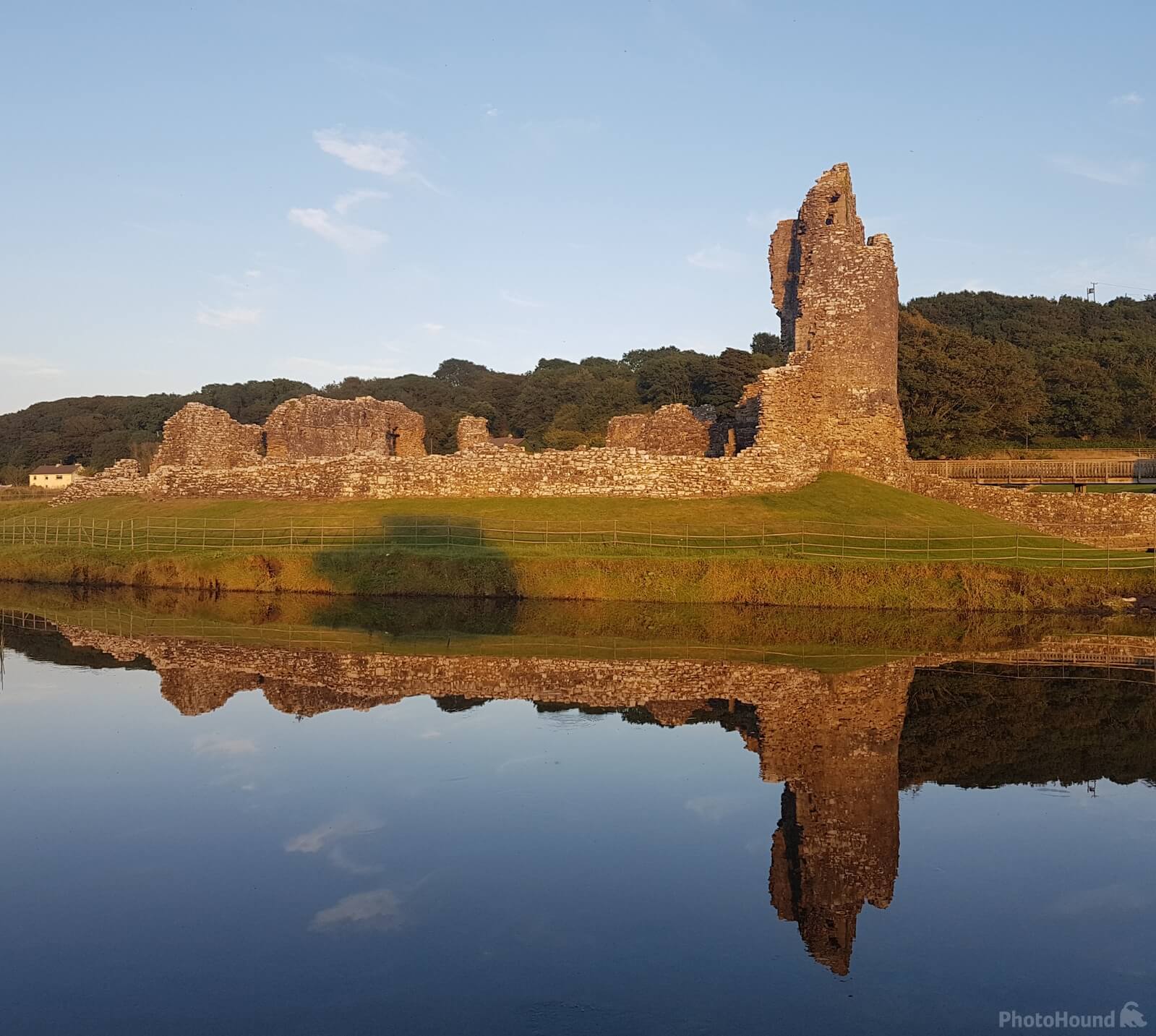 Image of Ogmore Castle Ruins by Aly Jones
