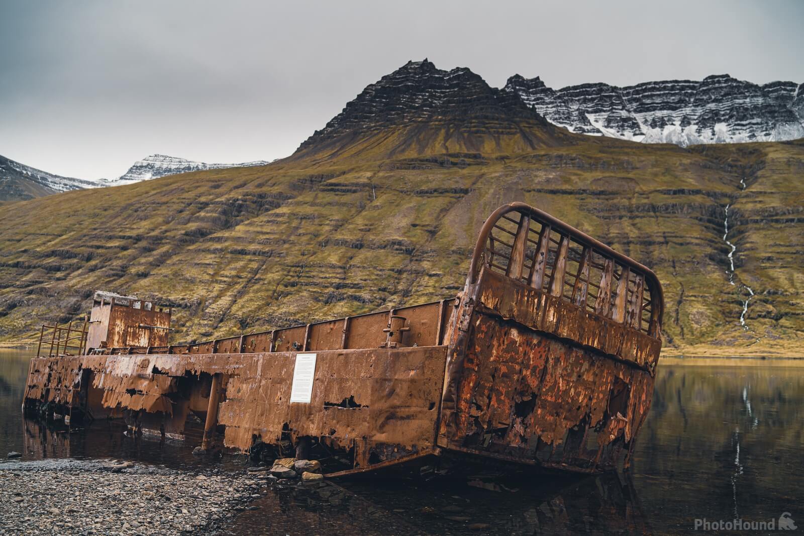 Image of Shipwreck at Mjóifjörður  by James Billings.