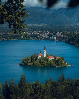 photos of Lakes Bled & Bohinj - Ojstrica viewpoint