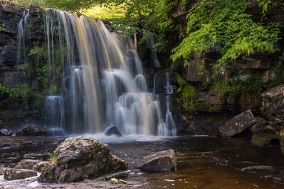 pictures of The Yorkshire Dales - Upper Swaledale Waterfalls
