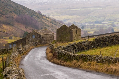 images of The Yorkshire Dales - Angram Barns, Swaledale