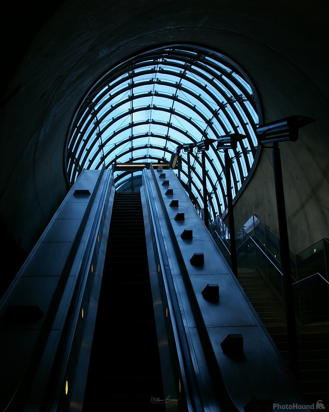 Image of Canary Wharf Underground Station by Mathew Browne