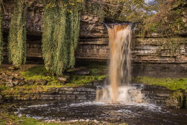 Better known as Abbey Falls or Force also known as Grange beck fall, Situated just north of the small village of Bainbridge in Wensleydale