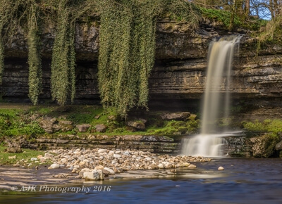 pictures of The Yorkshire Dales - Askrigg Waterfall, Wensleydale