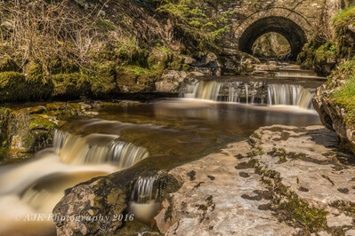 photos of The Yorkshire Dales - Askrigg Waterfall, Wensleydale