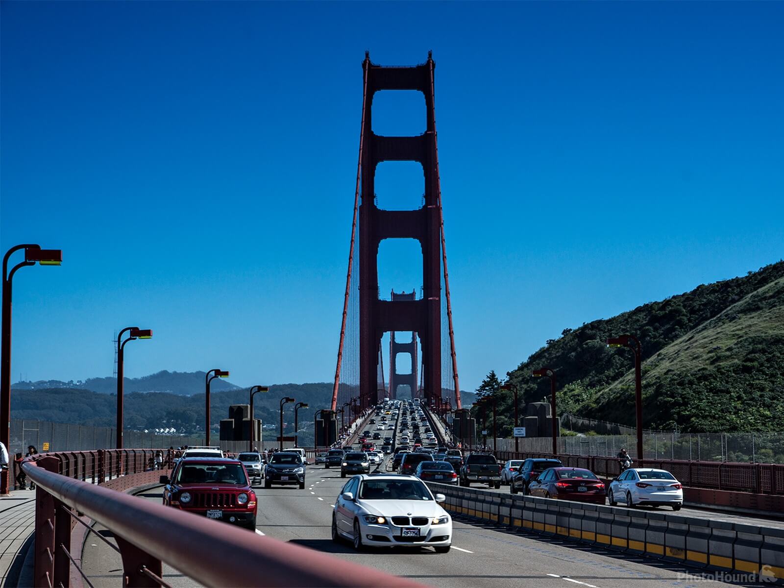 Image of Golden Gate Bridge View Vista Point by Sheila Giles