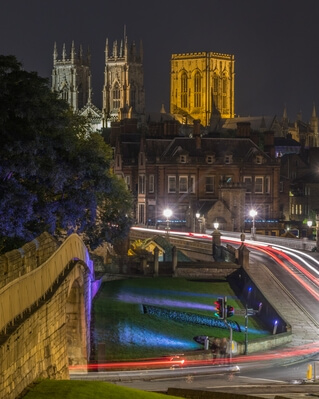 Photo of View of York Minster from the City Walls - View of York Minster from the City Walls