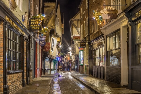 Night time in the Shambles 2