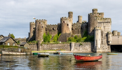 pictures of North Wales - Conwy Castle & Bridge