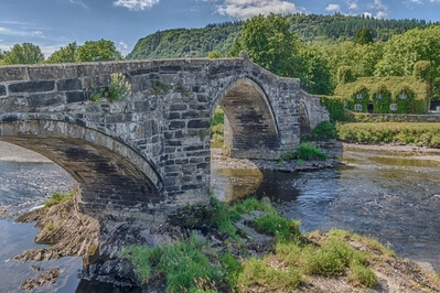 photos of North Wales - Pont Fawr (Inigo Jones Bridge) Llanrwst