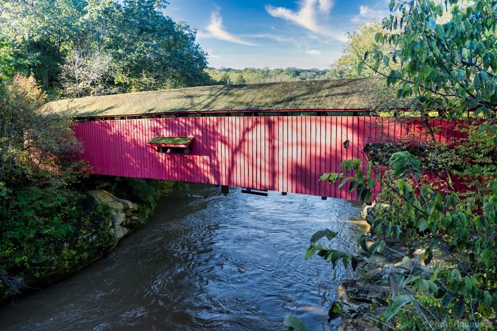 Image of Narrows Covered Bridge by Brad Barnes