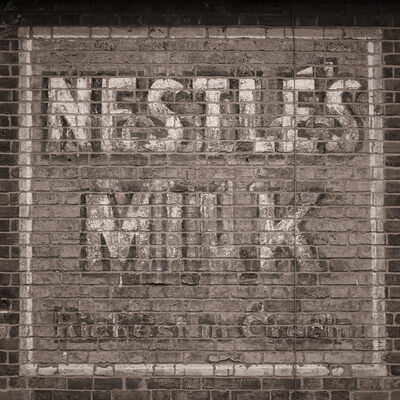 Image of Nestle Milk Ghost Signs - Nestle Milk Ghost Signs