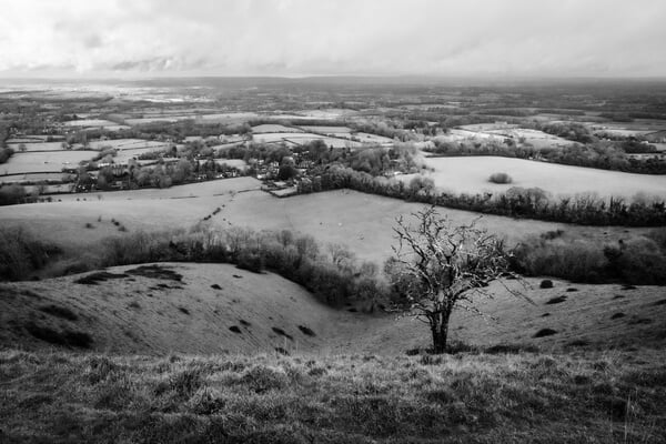 From Ditchling Beacon, January 2021