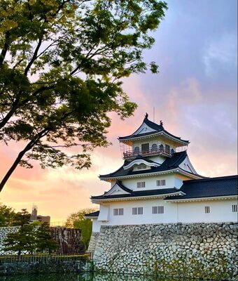 Japan instagram spots - Toyama Castle