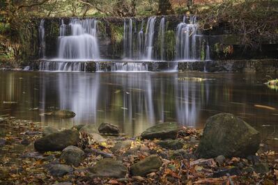 photo locations in North Yorkshire - Nidd Falls
