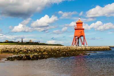 Photo of Herd Groyne Lighthouse, South Shields - Herd Groyne Lighthouse, South Shields