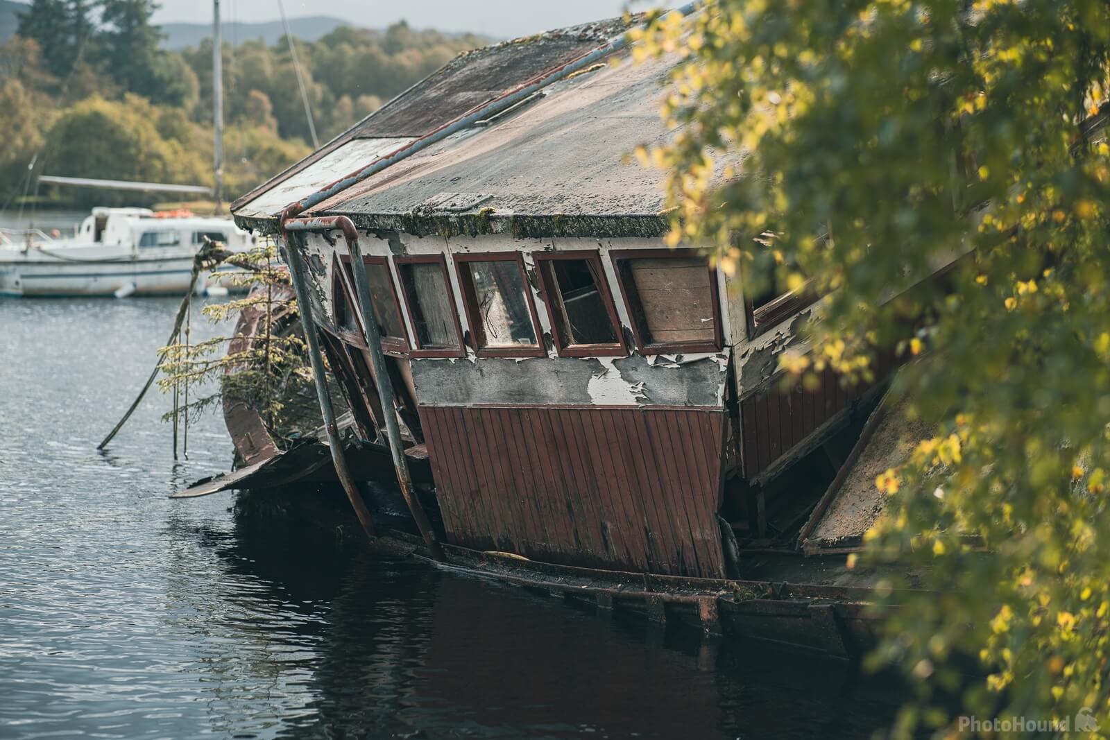 Image of Derelict Boats - Fort Augustus, Loch Ness by James Billings.