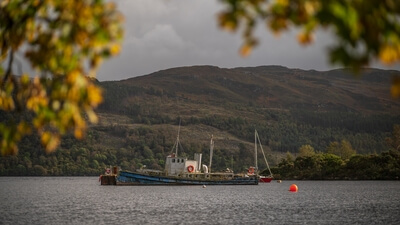 Picture of Derelict Boats - Fort Augustus, Loch Ness - Derelict Boats - Fort Augustus, Loch Ness