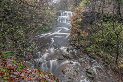photos of South Wales - Four Falls