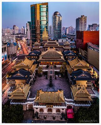 pictures of Shanghai - Jing'An Temple