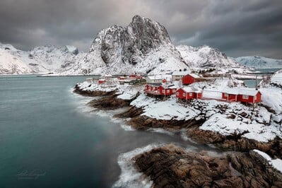 Image of Hamnoy bridge - Hamnoy bridge