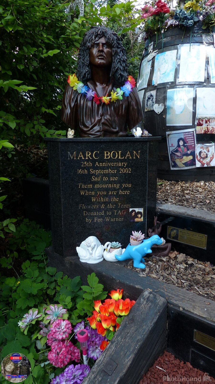 Image of Marc Bolan Shrine by Fee Warner