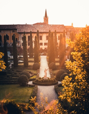 photos of Italy - Giusti Garden, Verona