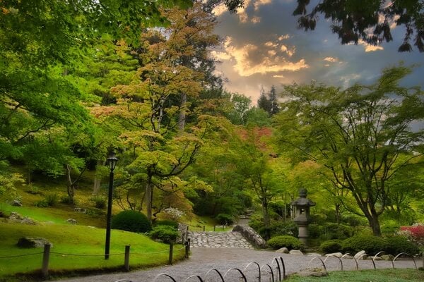 The Seattle Japanese Garden is within the Seattle Arboretum and it is a very busy place to visit, but oh so worth it.  They do NOT allow tripods here, nor any commercial photography!  Please look at their website before you visit. https://www.seattlejapanesegarden.org. 