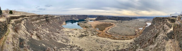 Another view from atop of Dry Falls.