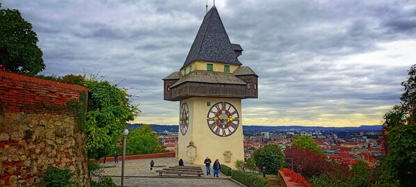 Graz clock Tower.