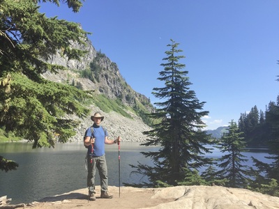 Picture of Lake Vahalla, Stevens Pass,  Pacific Crest Trail - Lake Vahalla, Stevens Pass,  Pacific Crest Trail