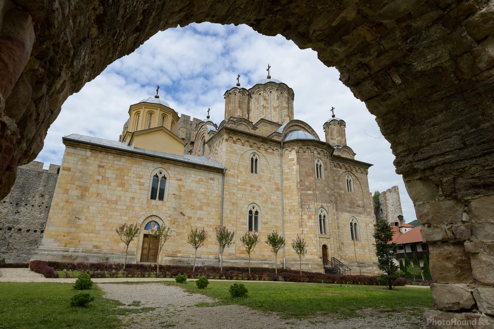 Image of Manasija Monastery by Luka Esenko