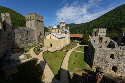 pictures of Serbia - Manasija Monastery