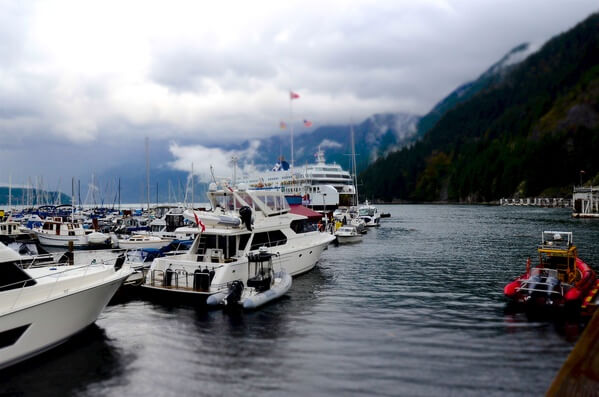 Horseshoe Bay to Langdale British Columbia Ferry.