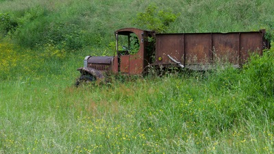 Image of Old Car and Farm Implement Collection - Old Car and Farm Implement Collection
