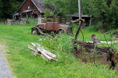 Photo of Old Car and Farm Implement Collection - Old Car and Farm Implement Collection