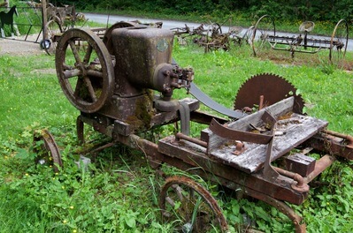 Image of Old Car and Farm Implement Collection - Old Car and Farm Implement Collection