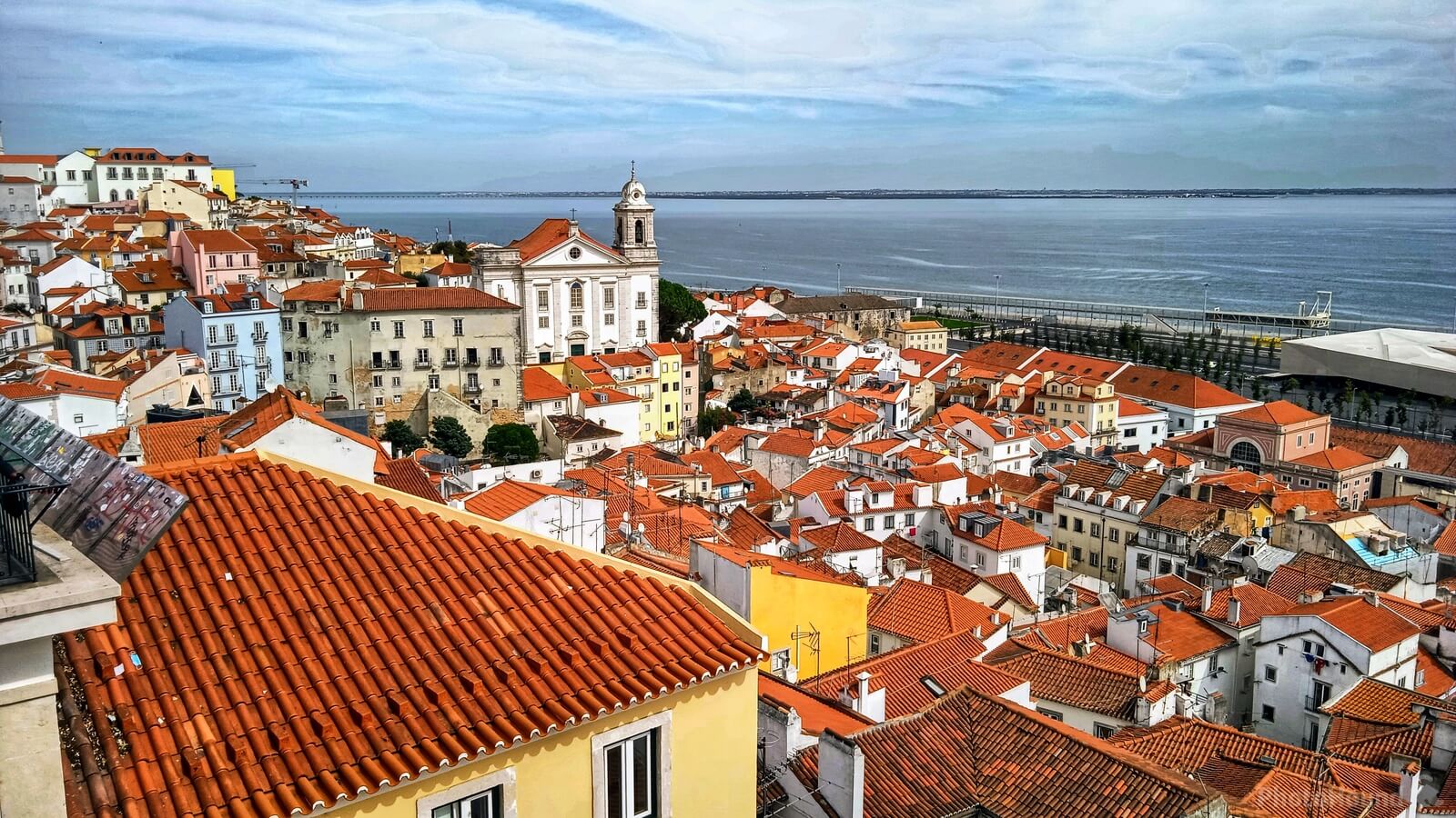 Image of Rooftops of Lisbon. by David Lally