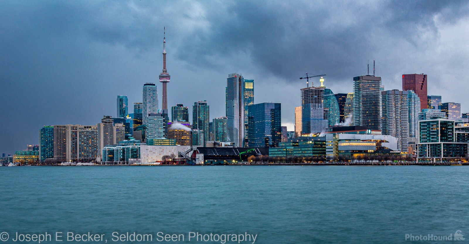Image of Toronto Skyline - Polson Pier by Joe Becker