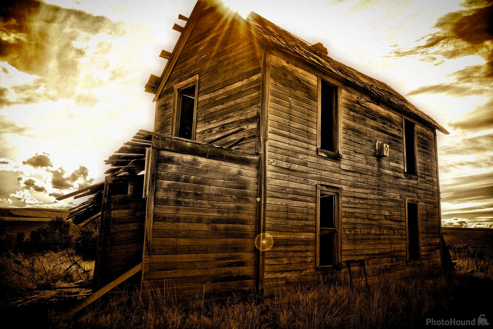 Image of Abandoned Homestead Douglas County by Steve West