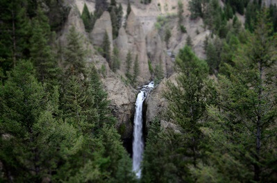 images of Yellowstone National Park - Tower Fall