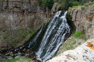Park County instagram spots - Rustic Falls