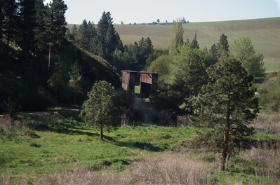 images of Palouse - Site of the former Manning – Rye Covered Bridge