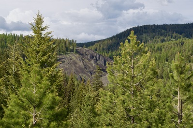 Photo of Blewett Pass Lava Formations - Blewett Pass Lava Formations
