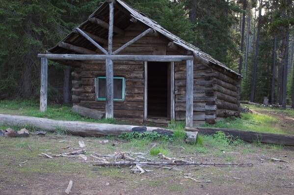 Log cabin found at Haney Meadows