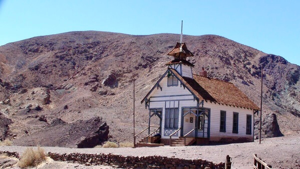 The old schoolhouse.