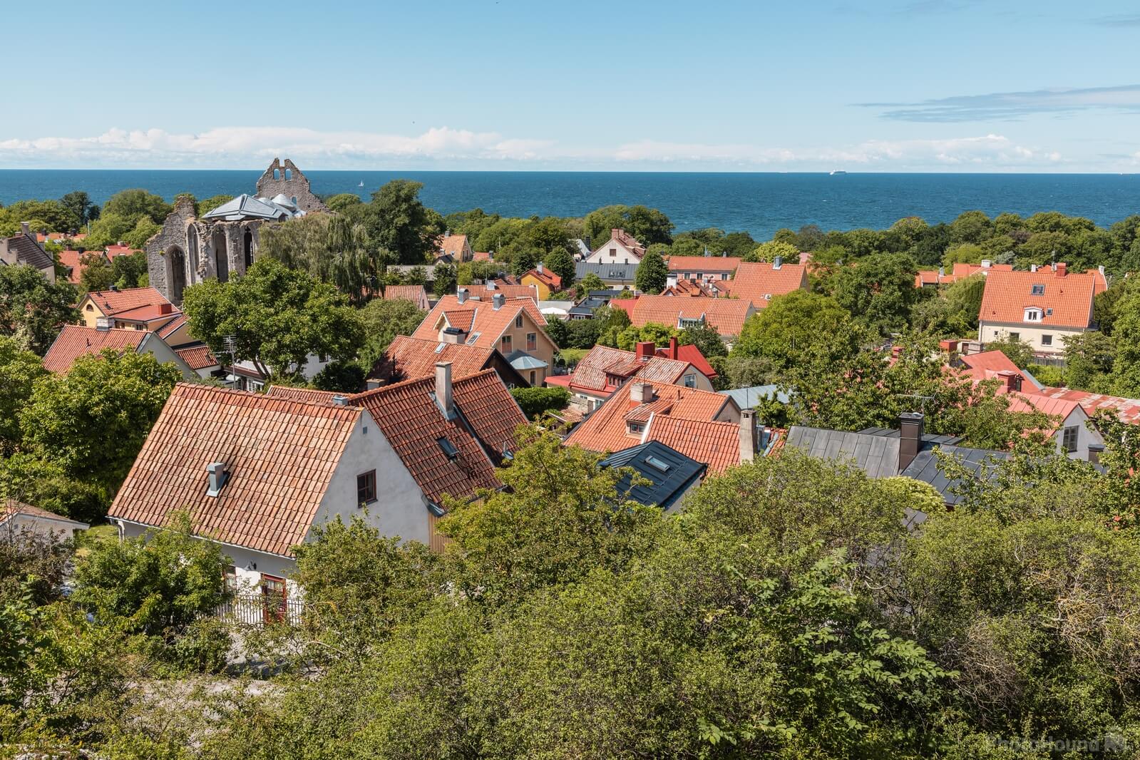 Image of Visby Old Town from the Northern Gate by Julien Pröpper